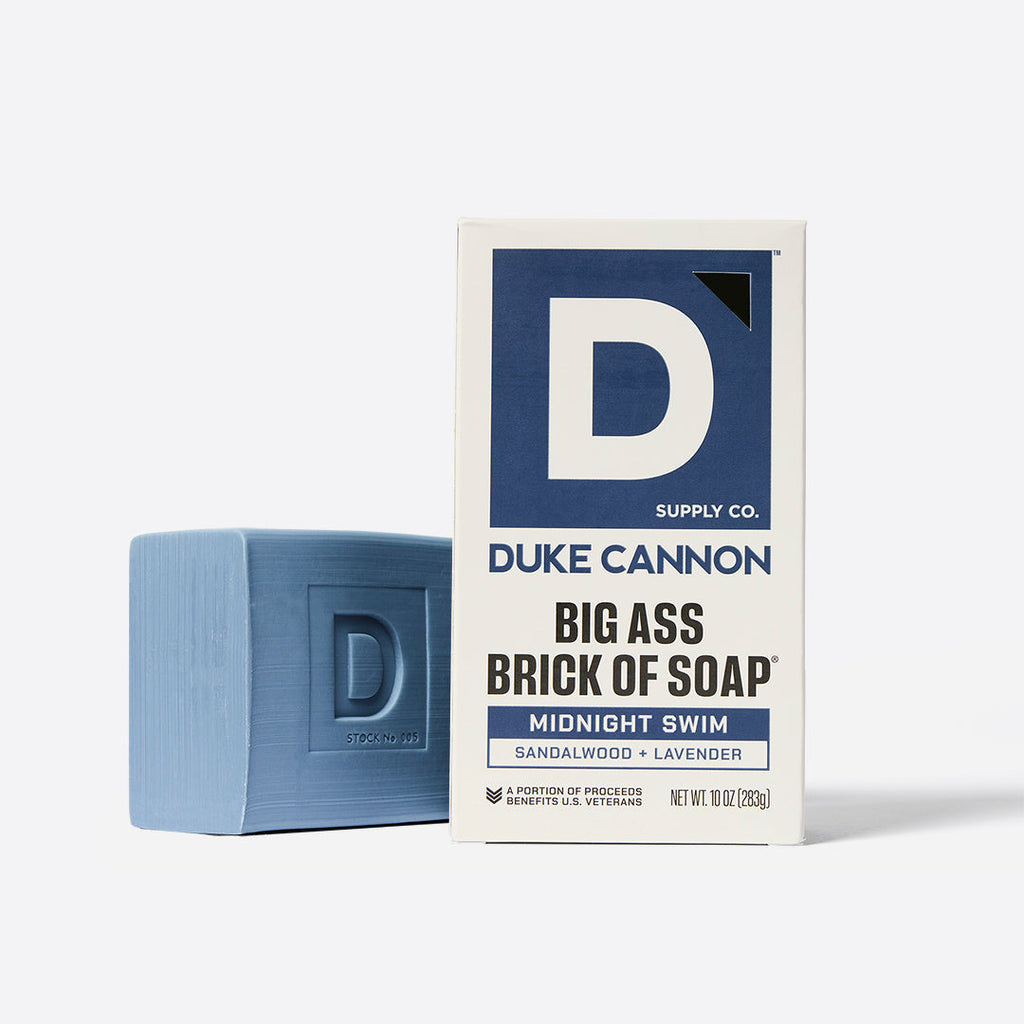 Heavy Grit Deep Cleaning Brick of Soap - Midnight Swim Top Smeller